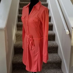 Bobbie Brooks dress Coral size S